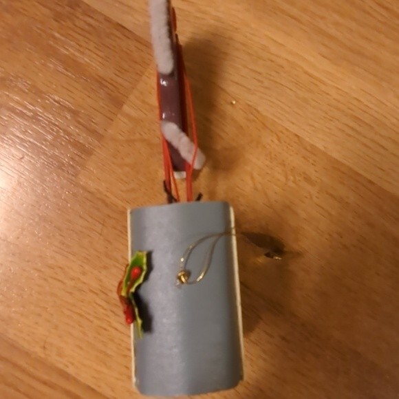 Kurt Adler O'Reilly's Provisions & Meat Wagon Wood Christmas Ornament 1979 - Picture 2 of 9